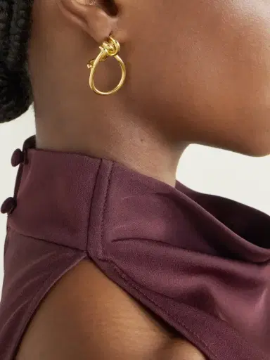 Completedworks Notsobig Thread Ii Recycled Gold Vermeil Earrings | Thumbnail 4 Completedworks Notsobig Thread Ii Recycled Gold Vermeil Earrings | Thumbnail 4