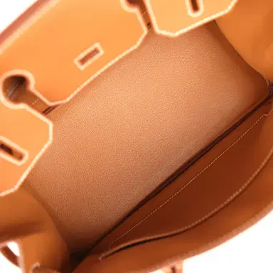 HERMÈS Hermes Birkin 30 Gold Togo Palladium Hardware | Thumbnail 8 HERMÈS Hermes Birkin 30 Gold Togo Palladium Hardware | Thumbnail 8