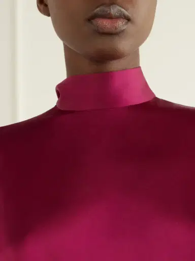 Stella McCartney Tie-detailed Satin Blouse | Thumbnail 5 Stella McCartney Tie-detailed Satin Blouse | Thumbnail 5