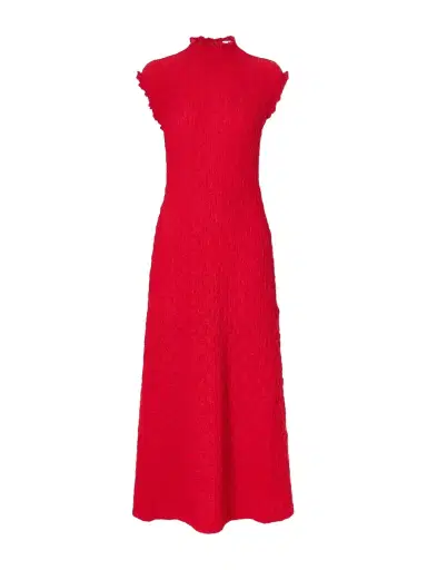 Proenza Schouler White Label Cleo Cotton-blend Jacquard Midi Dress | Thumbnail 1 Proenza Schouler White Label Cleo Cotton-blend Jacquard Midi Dress | Thumbnail 1