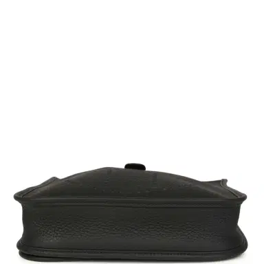 HERMÈS Hermes Evelyne 23 Black Clemence Gold Hardware | Thumbnail 6 HERMÈS Hermes Evelyne 23 Black Clemence Gold Hardware | Thumbnail 6