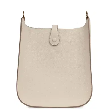 HERMÈS Hermes Evelyne Sellier TPM Craie Epsom Gold Hardware | Thumbnail 4 HERMÈS Hermes Evelyne Sellier TPM Craie Epsom Gold Hardware | Thumbnail 4