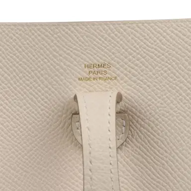 HERMÈS Hermes Evelyne Sellier TPM Craie Epsom Gold Hardware | Thumbnail 7 HERMÈS Hermes Evelyne Sellier TPM Craie Epsom Gold Hardware | Thumbnail 7