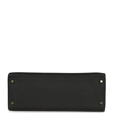 HERMÈS Hermes Kelly Retourne 35 Black Togo Gold Hardware | Thumbnail 6 HERMÈS Hermes Kelly Retourne 35 Black Togo Gold Hardware | Thumbnail 6