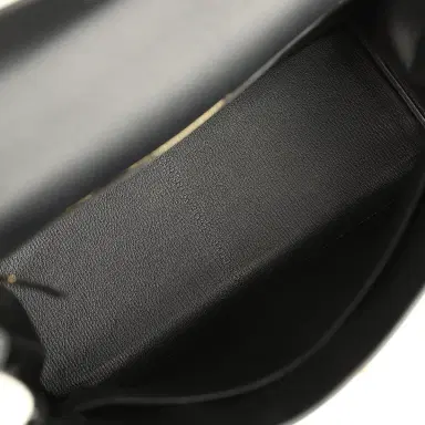 HERMÈS Hermes Kelly Retourne 35 Black Togo Gold Hardware | Thumbnail 8 HERMÈS Hermes Kelly Retourne 35 Black Togo Gold Hardware | Thumbnail 8