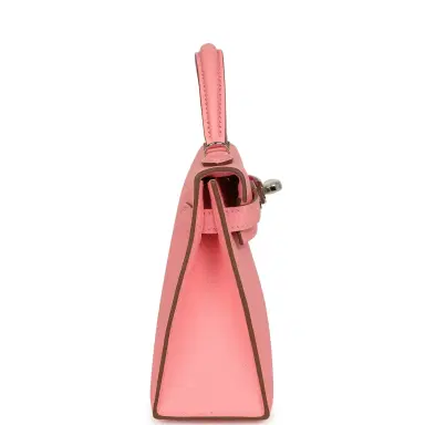 HERMÈS Hermes Kelly Sellier 20 Rose Confetti Epsom Palladium Hardware | Thumbnail 3 HERMÈS Hermes Kelly Sellier 20 Rose Confetti Epsom Palladium Hardware | Thumbnail 3