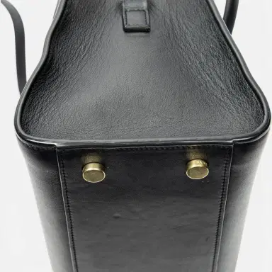 Yves Saint Laurent Yves Saint Laurent Black Calf Leather Monogram Cabas by The Solist | Thumbnail 7 Yves Saint Laurent Yves Saint Laurent Black Calf Leather Monogram Cabas by The Solist | Thumbnail 7