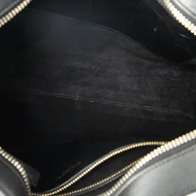 Yves Saint Laurent Yves Saint Laurent Black Calf Leather Monogram Cabas by The Solist | Thumbnail 8 Yves Saint Laurent Yves Saint Laurent Black Calf Leather Monogram Cabas by The Solist | Thumbnail 8