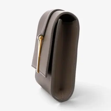 Yves Saint Laurent Yves Saint Laurent Classic Y Line Taupe Calf Leather Clutch by The Solist | Thumbnail 3 Yves Saint Laurent Yves Saint Laurent Classic Y Line Taupe Calf Leather Clutch by The Solist | Thumbnail 3