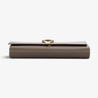 Yves Saint Laurent Yves Saint Laurent Classic Y Line Taupe Calf Leather Clutch by The Solist | Thumbnail 6 Yves Saint Laurent Yves Saint Laurent Classic Y Line Taupe Calf Leather Clutch by The Solist | Thumbnail 6