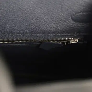 HERMÈS Hermes Special Order (HSS) Birkin 30 Black Verso Epsom Palladium Hardware | Thumbnail 9 HERMÈS Hermes Special Order (HSS) Birkin 30 Black Verso Epsom Palladium Hardware | Thumbnail 9