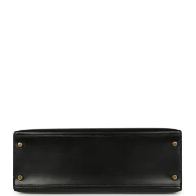 HERMÈS Vintage Hermes Kelly Sellier 32 Black Box Gold Hardware | Thumbnail 6 HERMÈS Vintage Hermes Kelly Sellier 32 Black Box Gold Hardware | Thumbnail 6