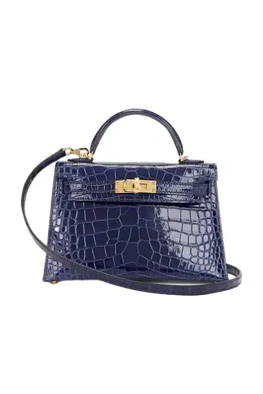HERMÈS Alligator Kelly 20 Sellier Handbag | Thumbnail 1 HERMÈS Alligator Kelly 20 Sellier Handbag | Thumbnail 1