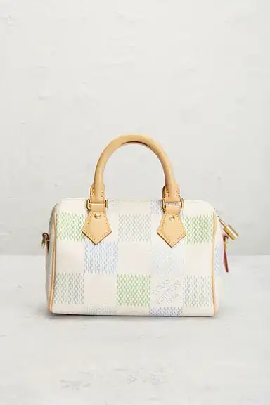 Louis Vuitton Limited Edition Damierlicious Giant Speedy Bandouliere 20 Handbag | Thumbnail 3 Louis Vuitton Limited Edition Damierlicious Giant Speedy Bandouliere 20 Handbag | Thumbnail 3