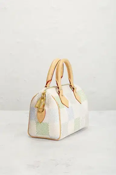 Louis Vuitton Limited Edition Damierlicious Giant Speedy Bandouliere 20 Handbag | Thumbnail 4 Louis Vuitton Limited Edition Damierlicious Giant Speedy Bandouliere 20 Handbag | Thumbnail 4