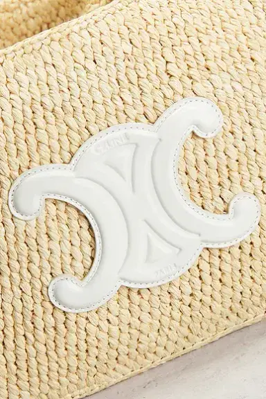 Celine Raffia Small Cabas Thais Tote Bag | Thumbnail 7 Celine Raffia Small Cabas Thais Tote Bag | Thumbnail 7