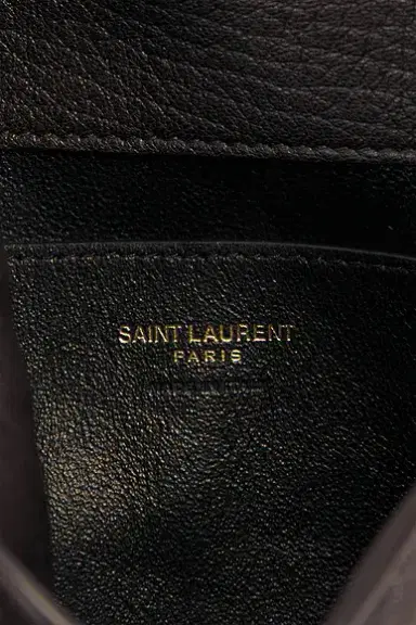 Saint Laurent Small Pouch On Chain | Thumbnail 6 Saint Laurent Small Pouch On Chain | Thumbnail 6