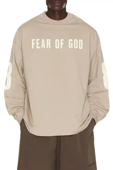 Fear of God Essentials Merch Long Sleeve Tee | Thumbnail 1 Fear of God Essentials Merch Long Sleeve Tee | Thumbnail 1