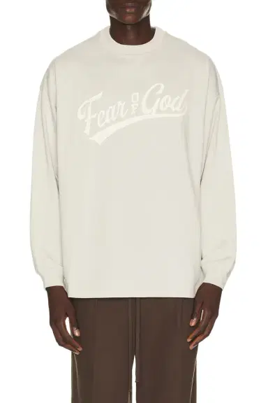 Fear of God Essentials Merch Long Sleeve Tee | Thumbnail 1 Fear of God Essentials Merch Long Sleeve Tee | Thumbnail 1