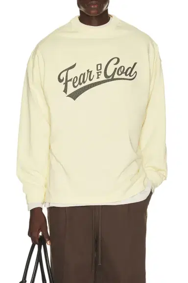 Fear of God Essentials Merch Long Sleeve Tee | Thumbnail 1 Fear of God Essentials Merch Long Sleeve Tee | Thumbnail 1