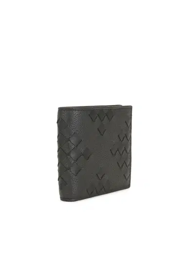 Bottega Veneta Intrecciato Bi-Fold Wallet Diamonds Dover | Thumbnail 3 Bottega Veneta Intrecciato Bi-Fold Wallet Diamonds Dover | Thumbnail 3