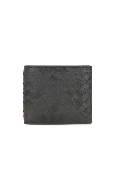 Bottega Veneta Intrecciato Bi-Fold Wallet Diamonds Dover | Thumbnail 1 Bottega Veneta Intrecciato Bi-Fold Wallet Diamonds Dover | Thumbnail 1