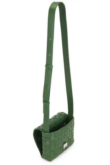 Bottega Veneta Flap Messenger Intrecciato 20 Silky Calf | Thumbnail 4 Bottega Veneta Flap Messenger Intrecciato 20 Silky Calf | Thumbnail 4
