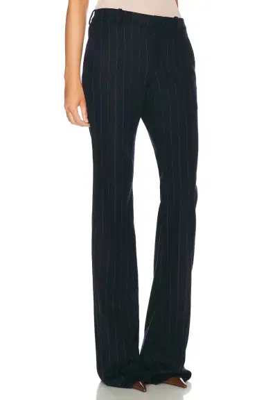 Saint Laurent Wool Flare Leg Pant | Thumbnail 2 Saint Laurent Wool Flare Leg Pant | Thumbnail 2