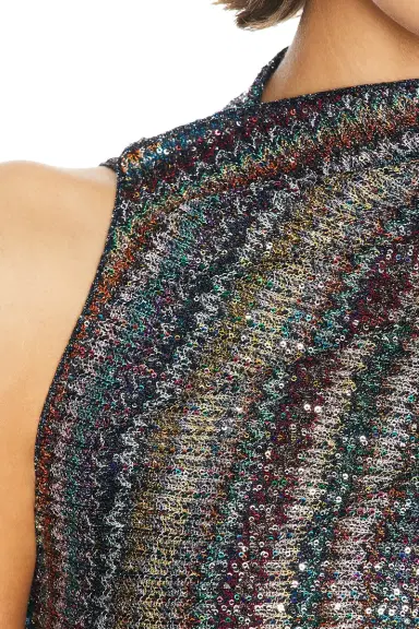 Missoni Sleeveless Short Shift Dress | Thumbnail 5 Missoni Sleeveless Short Shift Dress | Thumbnail 5