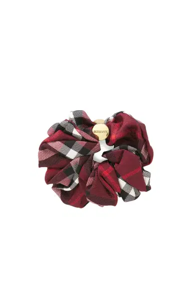 Burberry Silk Check Scrunchie | Thumbnail 2 Burberry Silk Check Scrunchie | Thumbnail 2