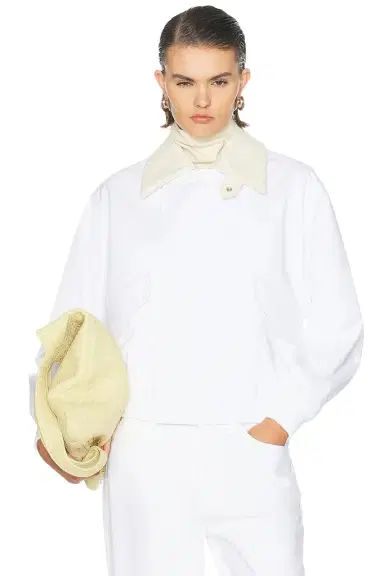 Bottega Veneta Cotton Bomber Jacket | Thumbnail 1 Bottega Veneta Cotton Bomber Jacket | Thumbnail 1