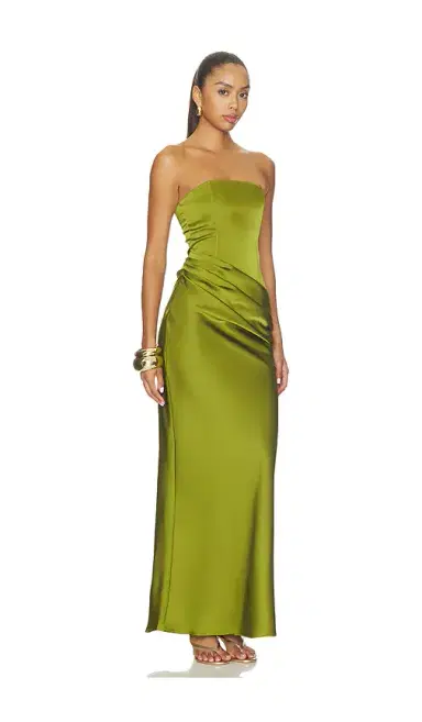 MORE TO COME Meriah Strapless Gown | Thumbnail 2 MORE TO COME Meriah Strapless Gown | Thumbnail 2