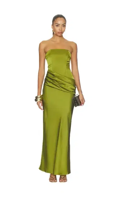 MORE TO COME Meriah Strapless Gown | Thumbnail 1 MORE TO COME Meriah Strapless Gown | Thumbnail 1