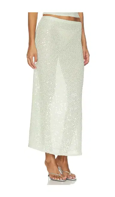 Lovers and Friends Erika Sequin Midi Skirt | Thumbnail 2 Lovers and Friends Erika Sequin Midi Skirt | Thumbnail 2