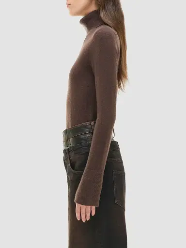Simkhai Women's Fenwick Cashmere Turtleneck Top | Thumbnail 5 Simkhai Women's Fenwick Cashmere Turtleneck Top | Thumbnail 5