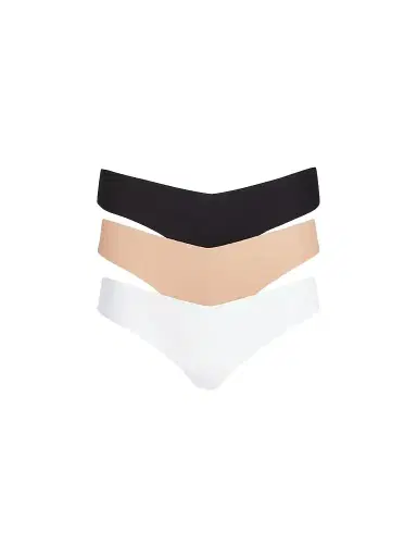 Commando Women's 3-Pack Cotton Thong Set | Thumbnail 1 Commando Women's 3-Pack Cotton Thong Set | Thumbnail 1