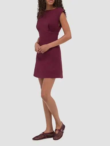 Hill House Home Women's The Rhiannon Dress - Mulberry | Thumbnail 2 Hill House Home Women's The Rhiannon Dress - Mulberry | Thumbnail 2
