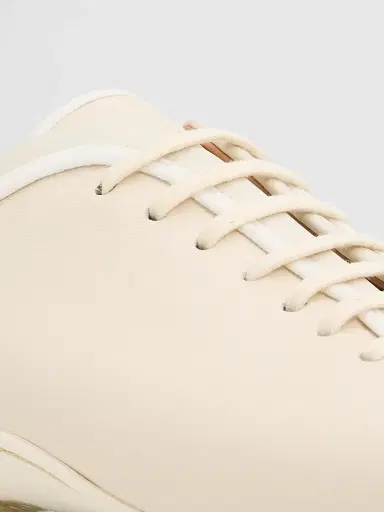 Dries Van Noten Women's Leather Ballerina Sneakers - Pearl | Thumbnail 5 Dries Van Noten Women's Leather Ballerina Sneakers - Pearl | Thumbnail 5