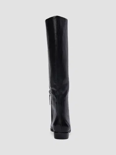 Black Suede Studio Women's Aero 30MM Boots - Black Leather - Size 12 | Thumbnail 5 Black Suede Studio Women's Aero 30MM Boots - Black Leather - Size 12 | Thumbnail 5