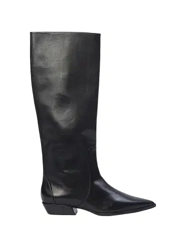 Black Suede Studio Women's Aero 30MM Boots - Black Leather - Size 12 | Thumbnail 1 Black Suede Studio Women's Aero 30MM Boots - Black Leather - Size 12 | Thumbnail 1