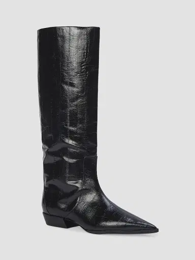 Black Suede Studio Women's Aero Printed Boots - Black - Size 12 | Thumbnail 2 Black Suede Studio Women's Aero Printed Boots - Black - Size 12 | Thumbnail 2