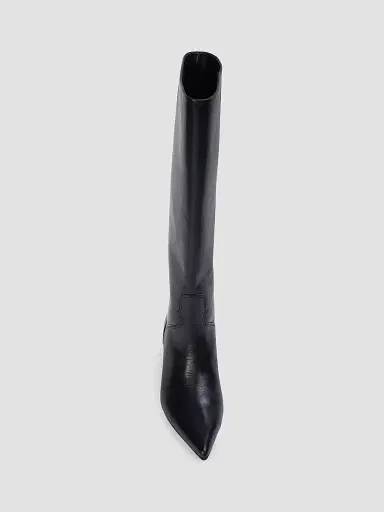 Black Suede Studio Women's Alba 45MM Boots - Black Leather - Size 12 | Thumbnail 3 Black Suede Studio Women's Alba 45MM Boots - Black Leather - Size 12 | Thumbnail 3