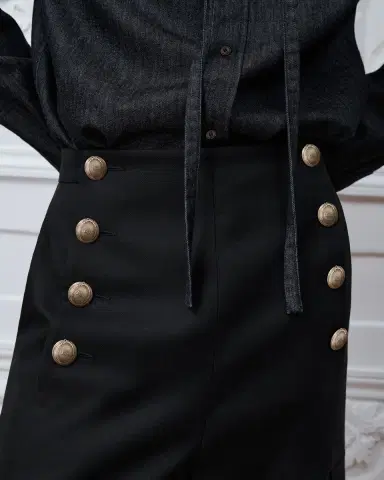 Dior Loose-Fit Pants with Dior Médaillon Buttons | Thumbnail 4 Dior Loose-Fit Pants with Dior Médaillon Buttons | Thumbnail 4