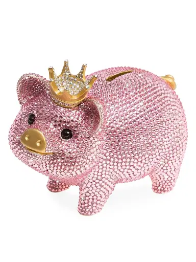 Jay Strongwater Pop Life Piggy Bank - Pink | Thumbnail 3 Jay Strongwater Pop Life Piggy Bank - Pink | Thumbnail 3