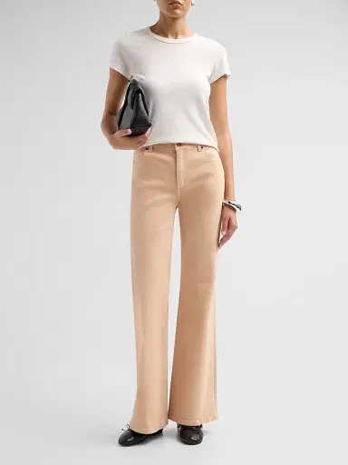Kobi Halperin Women's Rosie Garment-Dyed Flare Pants | Thumbnail 2 Kobi Halperin Women's Rosie Garment-Dyed Flare Pants | Thumbnail 2