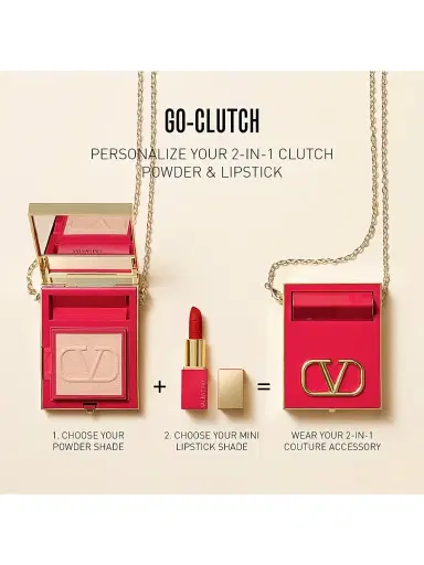 Valentino Garavani Go-Clutch Refillable Compact Powder | Thumbnail 4 Valentino Garavani Go-Clutch Refillable Compact Powder | Thumbnail 4