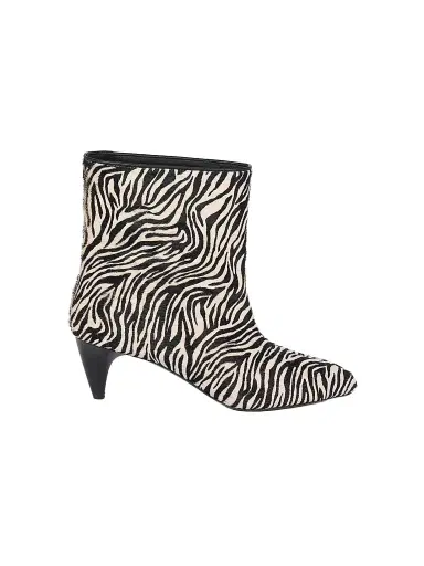 Isabel Marant Women's Jiry 55MM Zebra-Print Leather Boots - Zebra | Thumbnail 1 Isabel Marant Women's Jiry 55MM Zebra-Print Leather Boots - Zebra | Thumbnail 1