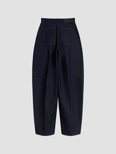 Givenchy Women's Raw Balloon Jeans - Dark Blue | Thumbnail 2 Givenchy Women's Raw Balloon Jeans - Dark Blue | Thumbnail 2