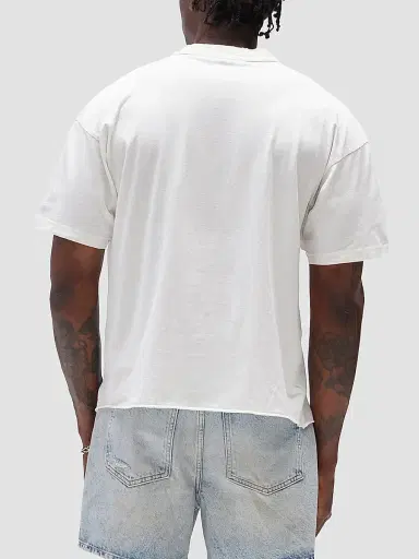 Represent Men's Westside Cotton-Blend Crewneck T-Shirt - Flat White | Thumbnail 2 Represent Men's Westside Cotton-Blend Crewneck T-Shirt - Flat White | Thumbnail 2