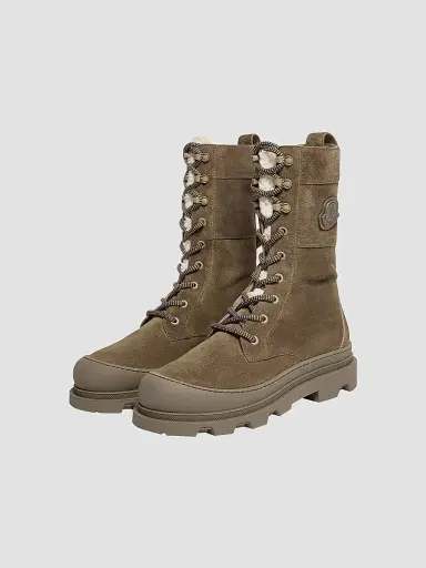 Moncler Women's Vera High Boots - Brown | Thumbnail 2 Moncler Women's Vera High Boots - Brown | Thumbnail 2